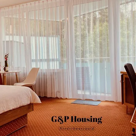 G&p Housing Mit Kueche & Balkon & Highspeed Internet- Comfort Altensteig
